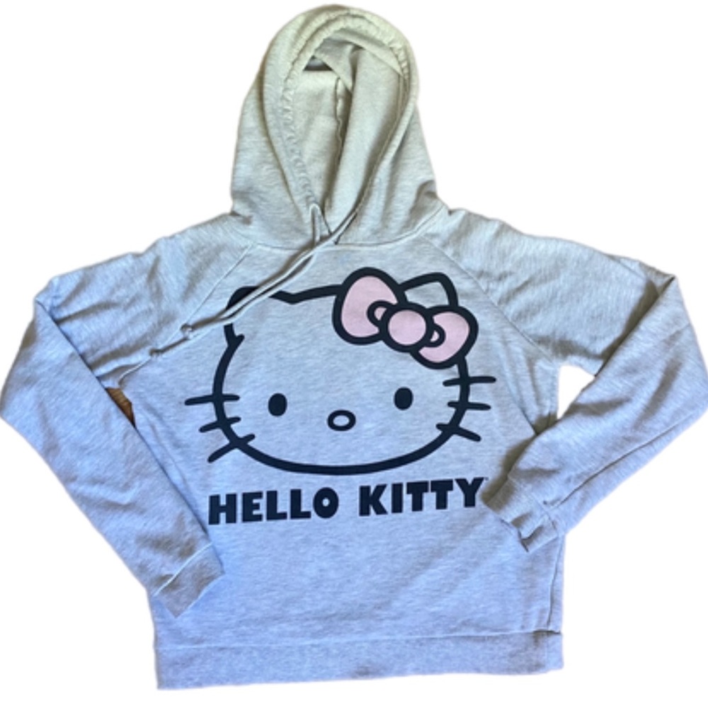 Sanrio Hello Kitty Light Grey Hoodie